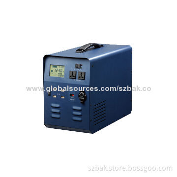 Portable Solar Power System, 1,500W with AC/DC Smart Charge and AC/DC Discharge Functions
